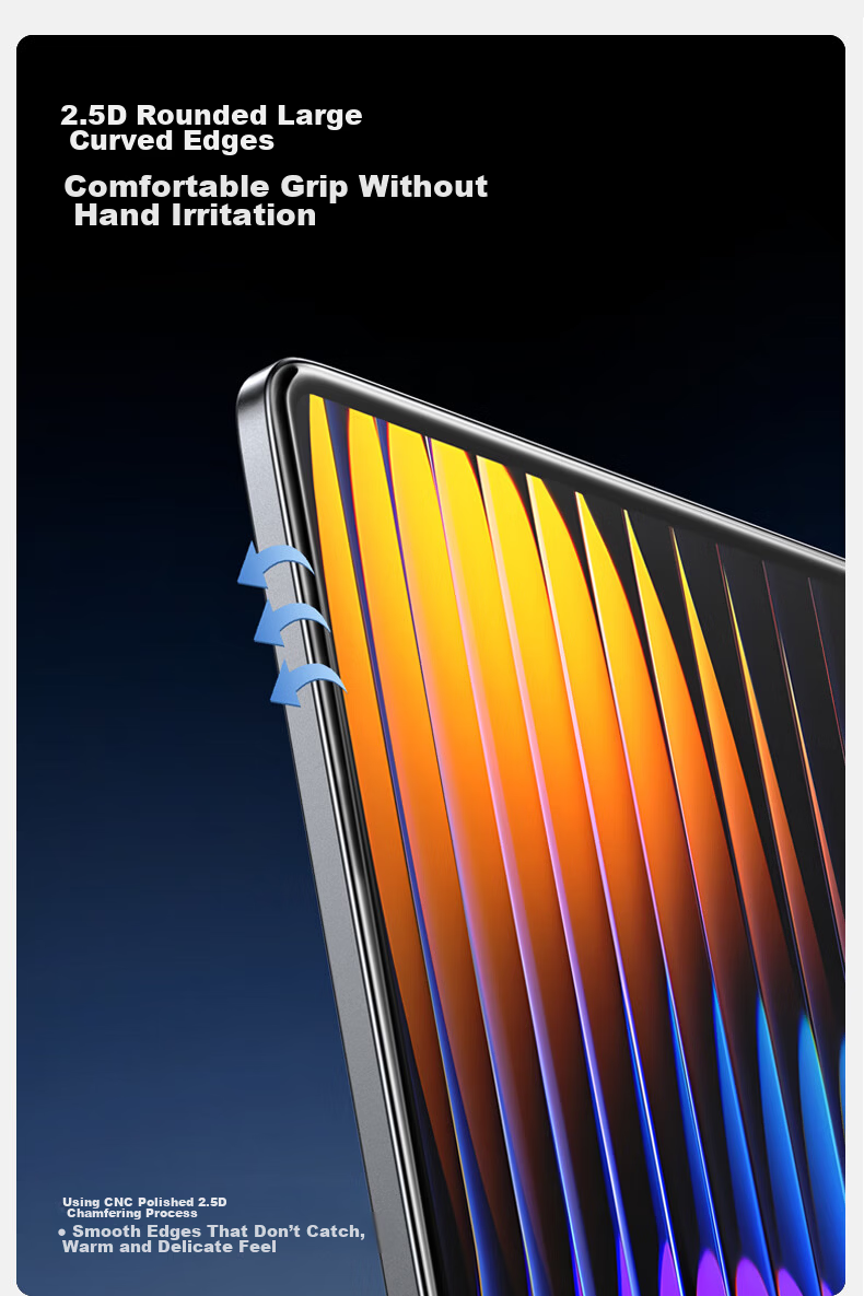 Shanmo Tempered Glass Screen Protector for Xiaomi Pad 7S Pro, 12.5-Inch, 2025 Model, 7spro, Dust-Free Box, Anti-Dust, Anti-Fingerprint, HD Protective Film 13