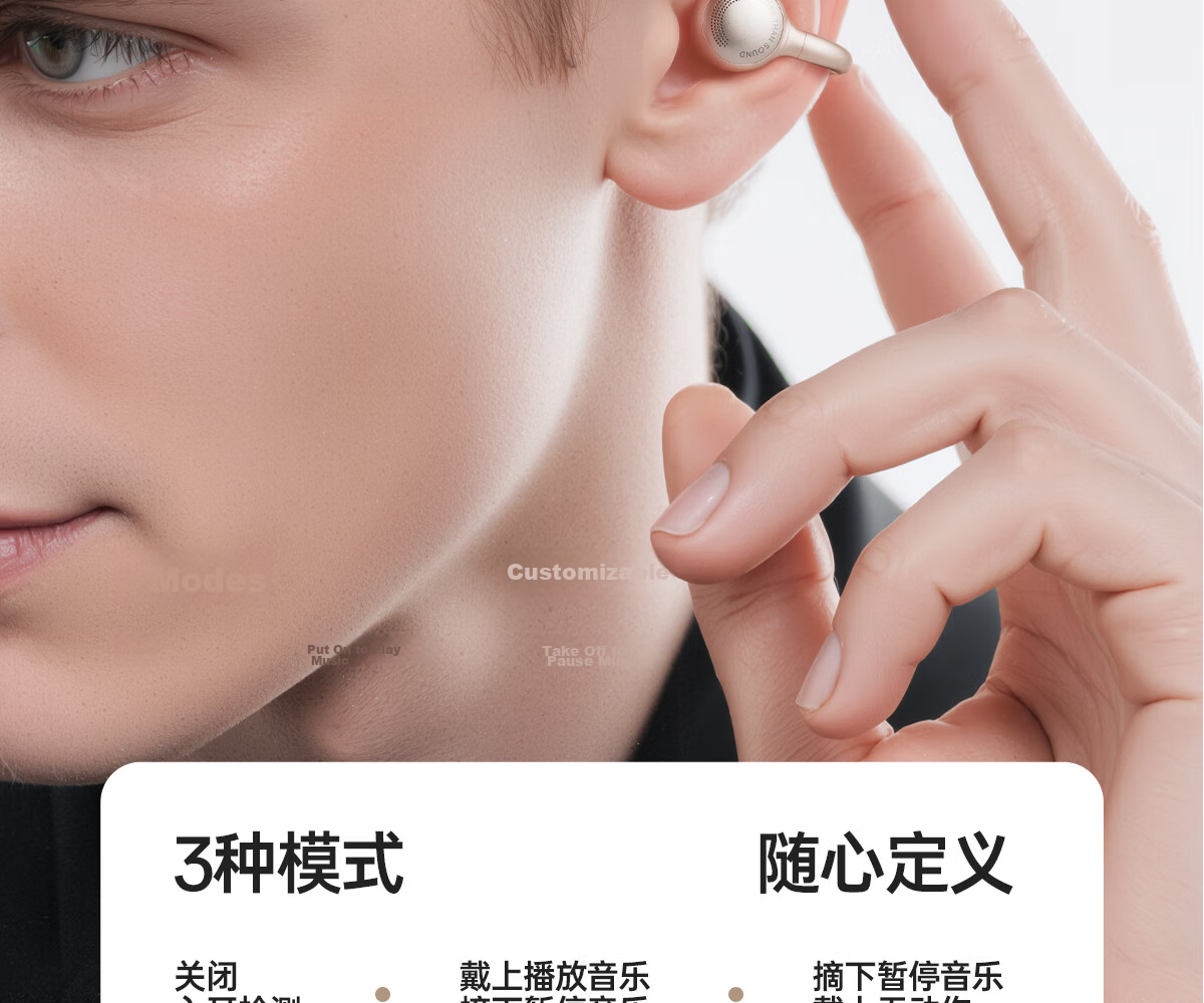 Edifier Huazai Bluetooth Ear Clip Earphones OLED Display IP56 Waterproof Bluetooth 5.4 35H Battery Life Compatible with Apple Huawei Xiaomi Eden Purple 18