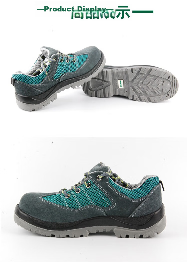 Shida Safety Shoes for Men, Insulated Shoes, Breathable Electrician Work Shoes, Non-Slip Safety Shoes, Anti-Smashing FF0503 Size 39 6