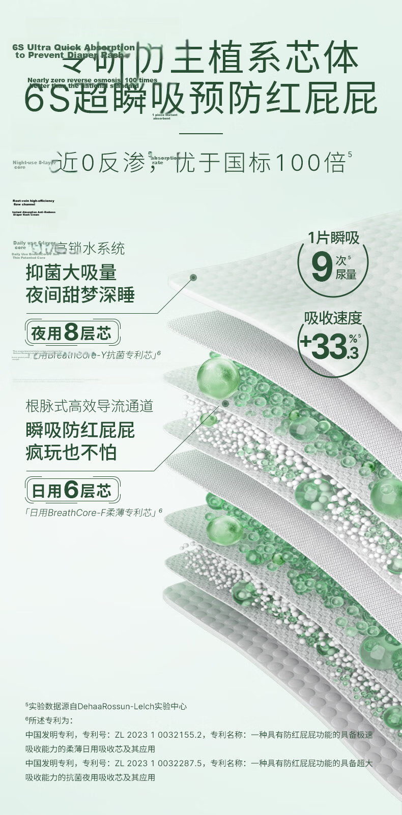 Luvs Day & Night Plant-Based Baby Diapers L Size 64pcs Night Use Summer Ultra-Thin Pull-Up Pants 11
