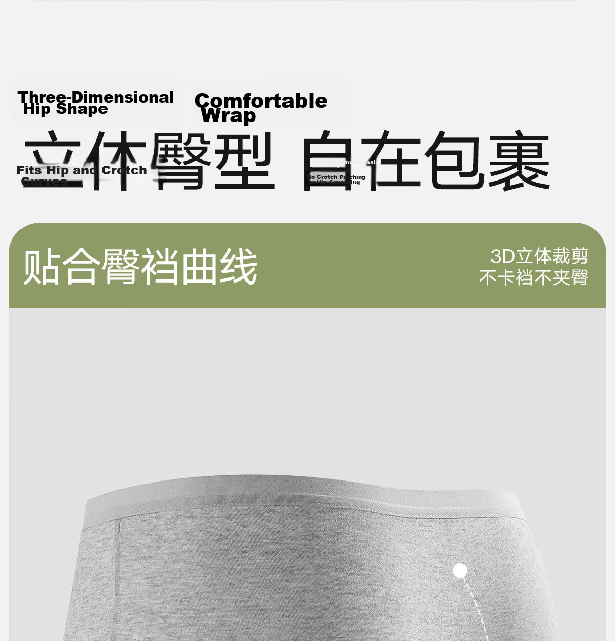 Mianzhuwu Disposable Men's Cotton Sterilized Travel Underwear Portable Individually Packaged Large Size Daily Use No-Wash Shorts 8 Pieces 7