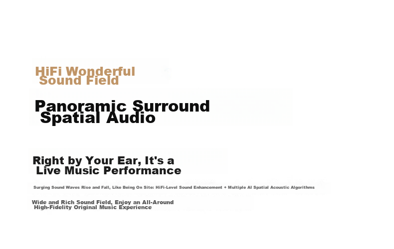 Aigo 2026 New AI Bluetooth Clip-On Wireless Bone Conduction Open-Ear Comfortable Long-Wear Sports Running Earphones CA88 Beige 20