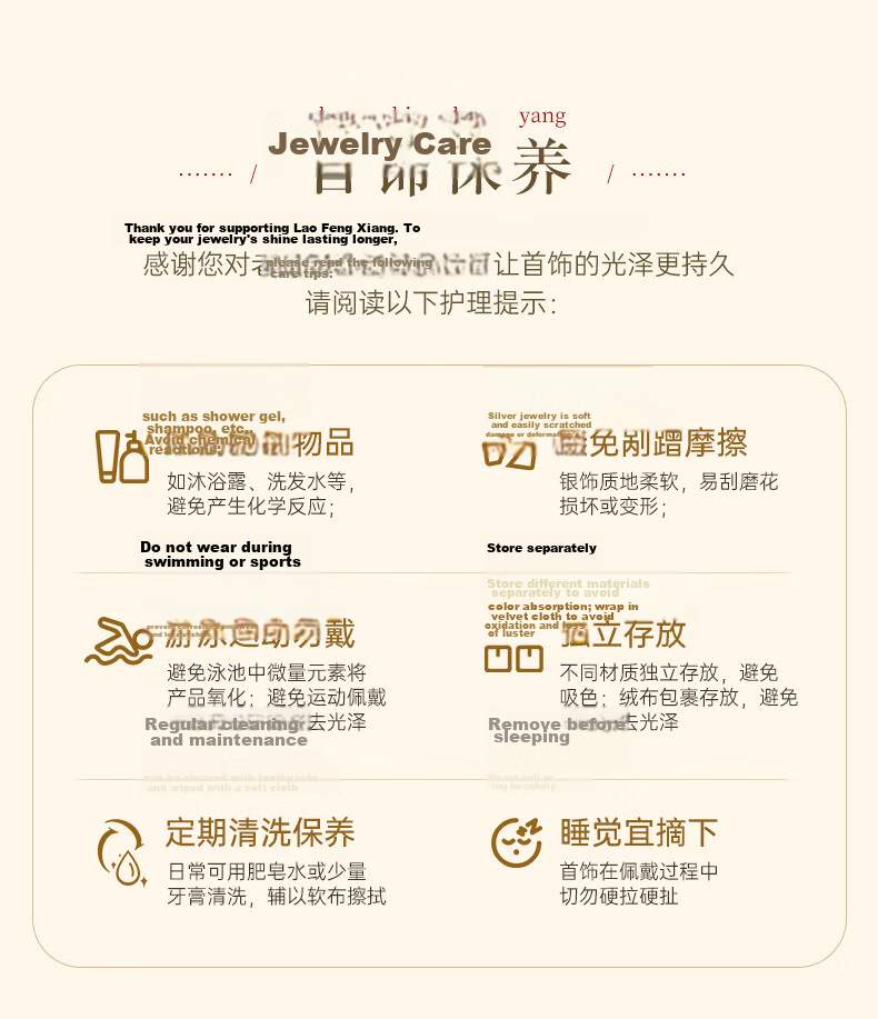 Lao Feng Xiang 2026 New Pure Gold Four-Leaf Clover Bracelet for Women Birthday Anniversary Gift for Girlfriend Wife 14
