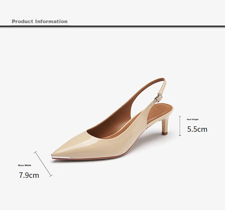 Laird 2026 New Elegant Urban Commuter Pointed High Heel Sandals for Women 41801 Soft Matte Yellow LYP 37 10