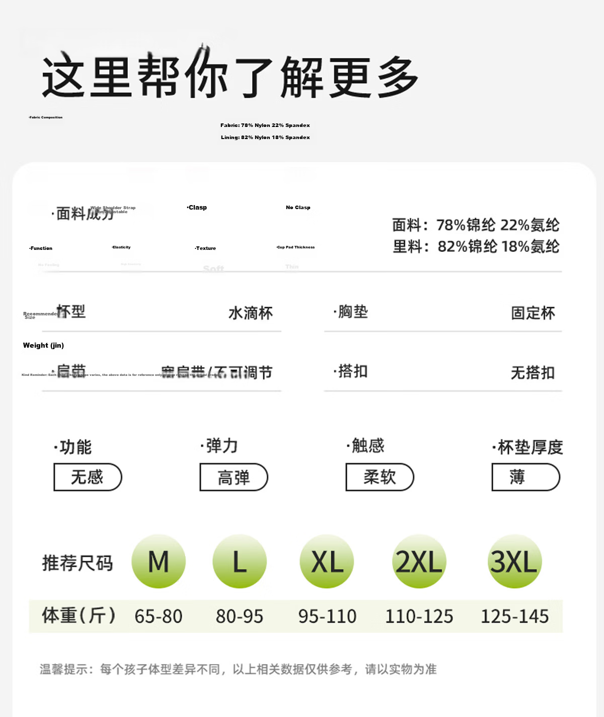 Miiow Junior High School Fixed Cup Bra Shockproof Girls Vest Adolescent Development Underwear High School Sports Seamless Bra 37