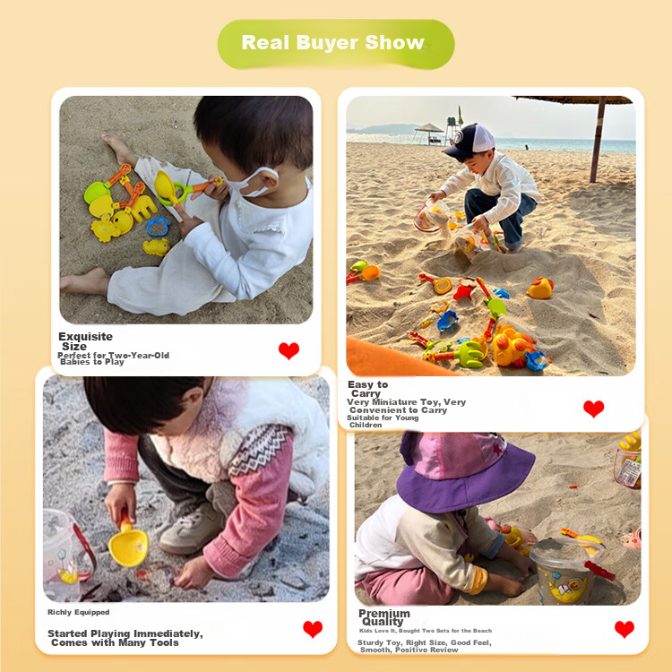 Kangdila Family Children's Sand Digging Tool Beach Toy Car for Ages 1-3-6, Seaside Sandpit Play Tool, Birthday Gift for Boys and Girls 2