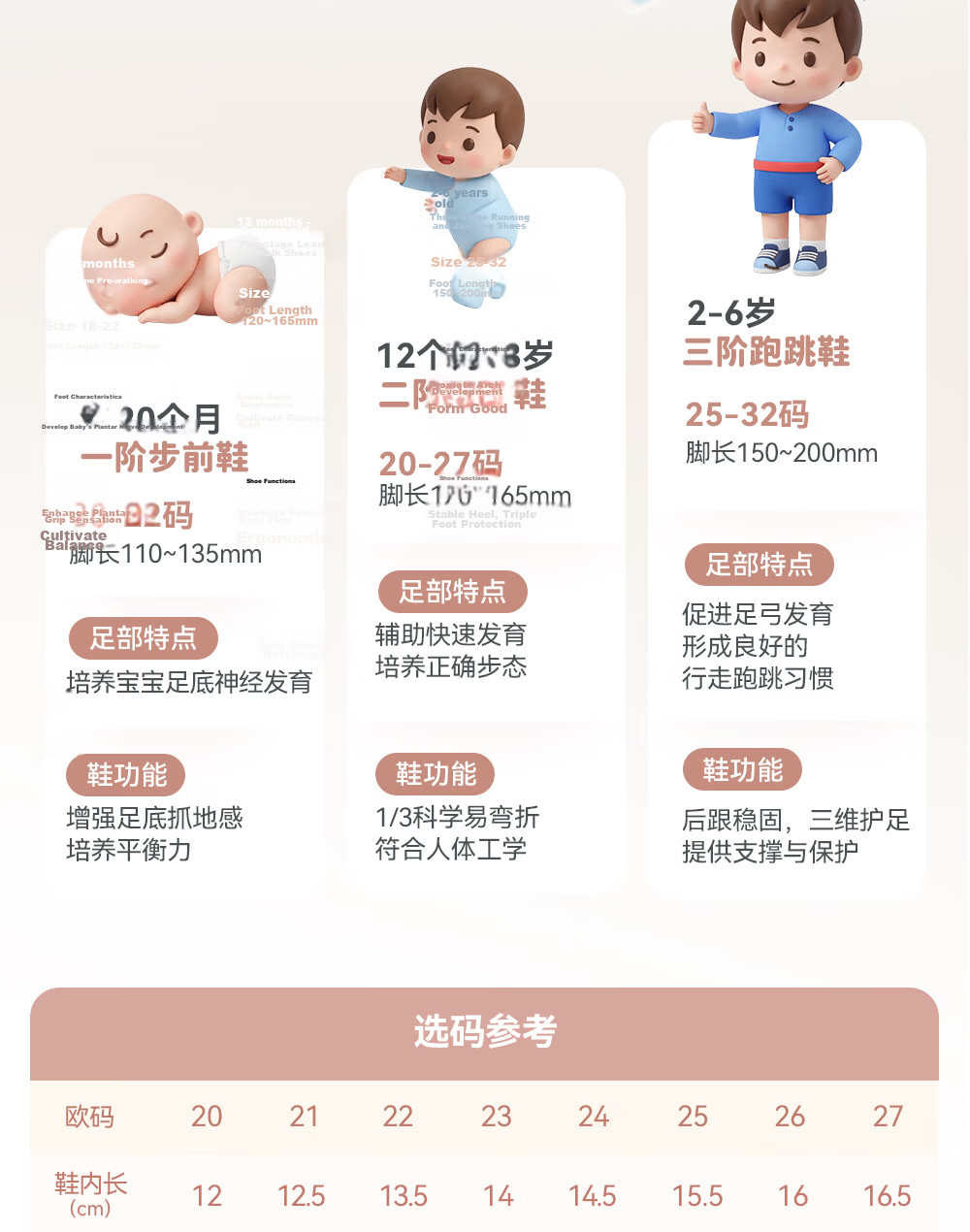ANTA Kids Boys Infant 2026 Breathable Comfortable Non-Slip Baby Sneakers A12530013K 21