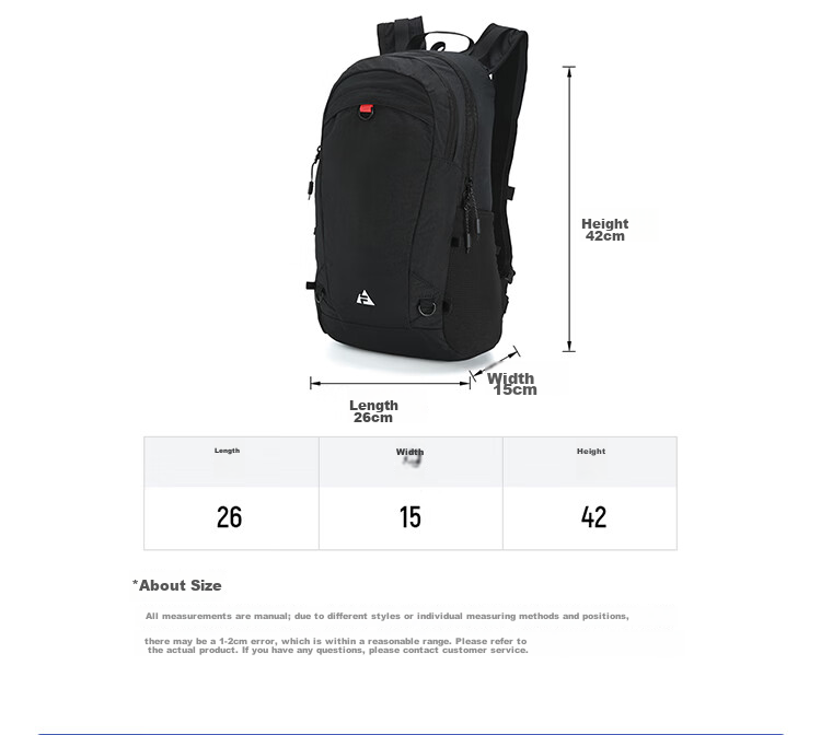 FILA Official [Sun Qiantong Model] Outdoor Backpack 2026 Foldable Portable Travel Bag for Women 6