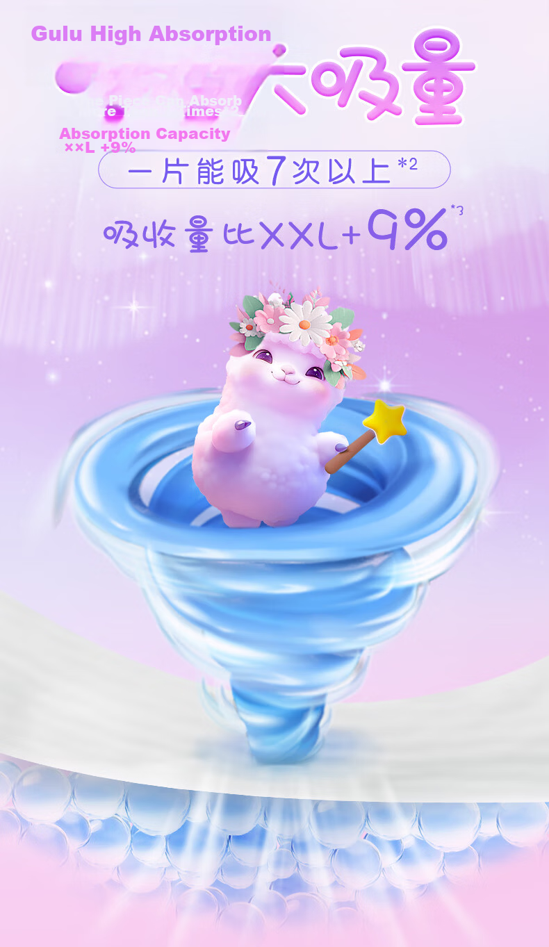 MOONY Unicharm Little Alpaca Pull-Up Pants XXXL 22pcs (≥18kg) Large Size Extra Absorbent Dry Diapers 3