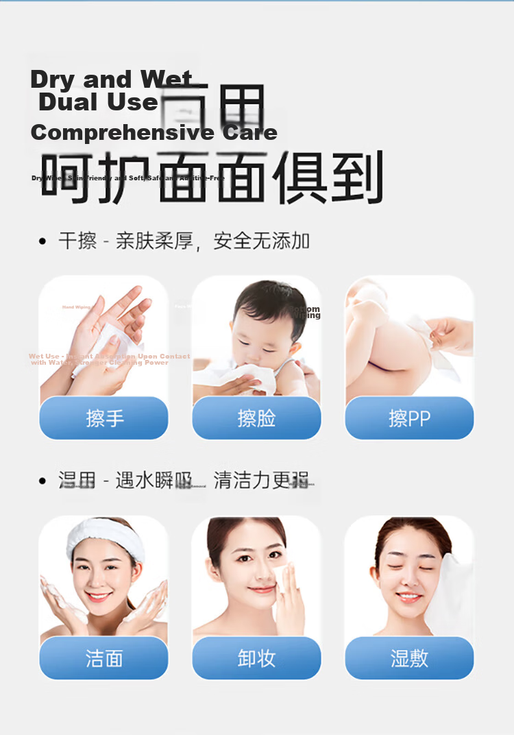 Mind Act Upon Mind XCD070 Cotton Soft Series 70pcs Facial Cleansing Wipes (Dual Opening, Easy Pull) Single Pack 8