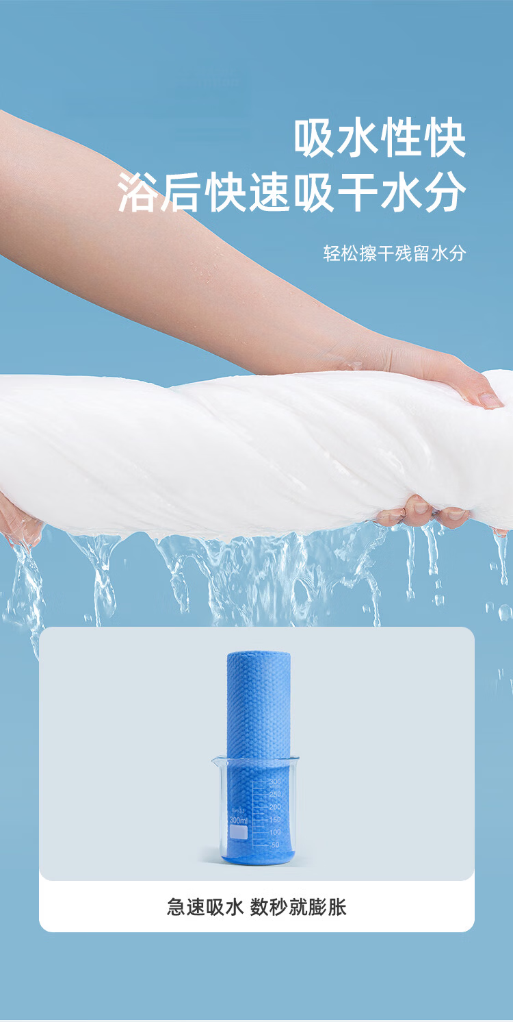 Lehuo Travel Disposable Towel Portable Thickened Large Towel Business Travel Toiletries Travel Compressed Bath Towel 8