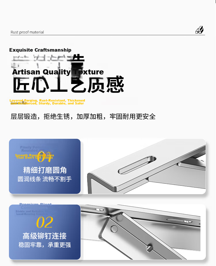 ProPre Air Conditioner Outdoor Unit Bracket 304 Stainless Steel Universal for Haier Kelon TCL AUX Gree 1.5P 7