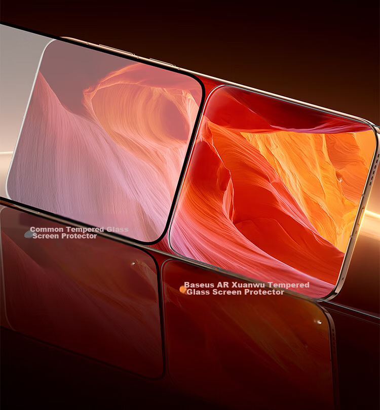 Baseus [AR Anti-Reflective] Tempered Glass Screen Protector for Huawei Mate80/80Pro Full Coverage HD Anti-Fingerprint Protective Film with Dust-Free Installation Kit 11