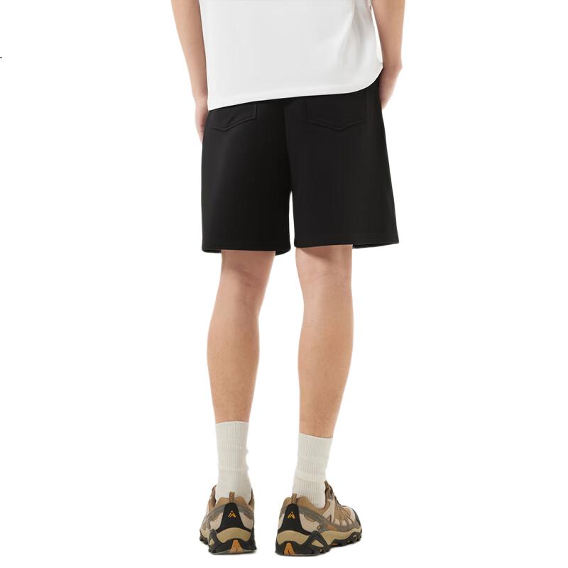 Gxgjeans Men's Multi-Color Embroidered Basic Casual Shorts, Lightweight, New for Summer 2025, Black, 175/L