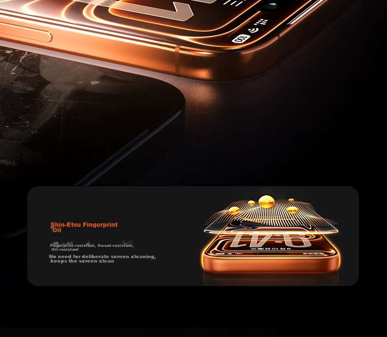 UGREEN 3D Curved Edge + AR Anti-Reflective Tempered Glass Screen Protector for iPhone 17 Pro Max Full Coverage Anti-Fingerprint Dust-Free Installation 34