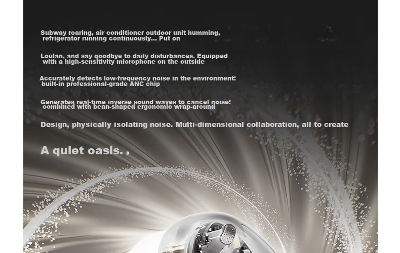 IKF Loulan [Heavy New Product] ANC Active Noise Cancelling Wireless Bluetooth In-Ear Earphones LDAC High-Quality Bluetooth 6.0 Gaming Music 2026 New Model Khaki 25