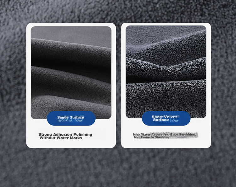 LYNN Fish Scale Cleaning Cloth for Glass, Lint-Free, Extra Large Car Wash Towel for Glass Cleaning, 40*40cm, 5 Pieces 4
