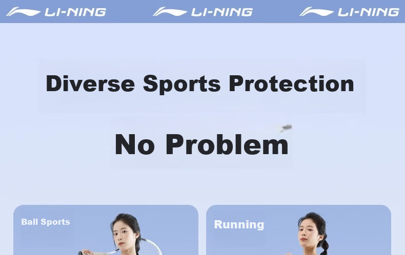 Li-Ning Summer Lightweight Knee Brace Unisex Arthritis Warm Air-Conditioned Room Breathable Office Cold Protection 21