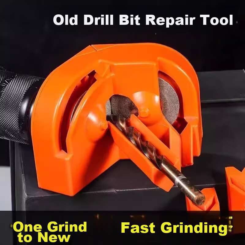 Junwen Portable Drill Bit Grinding Tool Special Grinder for Twist Drill Bits Milling Cutters Kitchen Knife Sharpener Drill Bit Repair Device 2