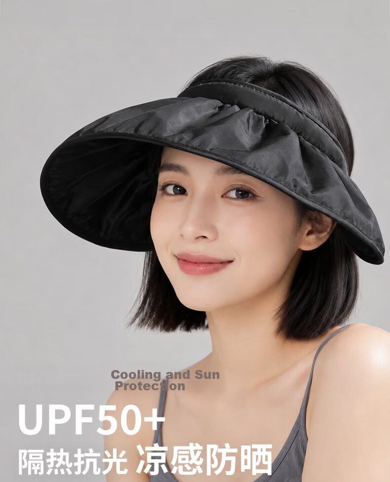 Langsha Sun Protection Hat Unisex Summer UV Protection Outdoor Wide Brim Hat for Hiking Cycling 1