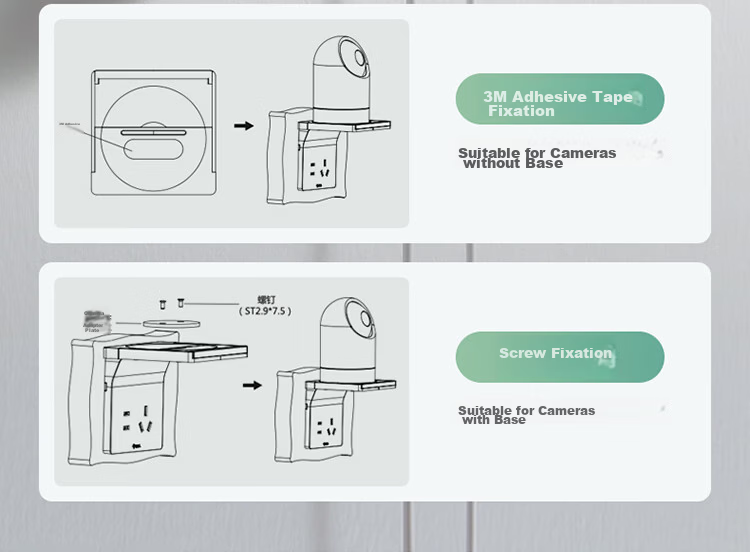 BULL Switch Socket Five-Hole Socket Camera Router Bracket Storage Rack Socket GTA03 Twilight White 6