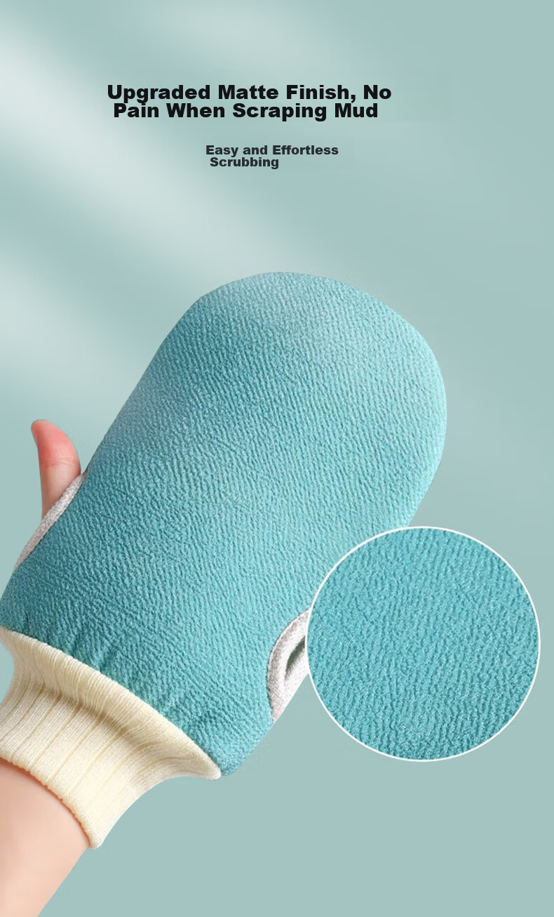Baoshi Double-Sided Bath Scrubbing Towel Exfoliating Body Scrub Cloth Deep Cleansing Back Scrubber 10