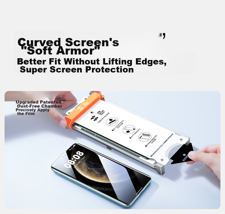 Shanmo [New Ice Porcelain | Dual Pack] Screen Protector for Huawei Pura70Pro/Pro+ P70Pro+ Tempered Soft Film 70Ultra Anti-Fingerprint HD Screen Protector 3