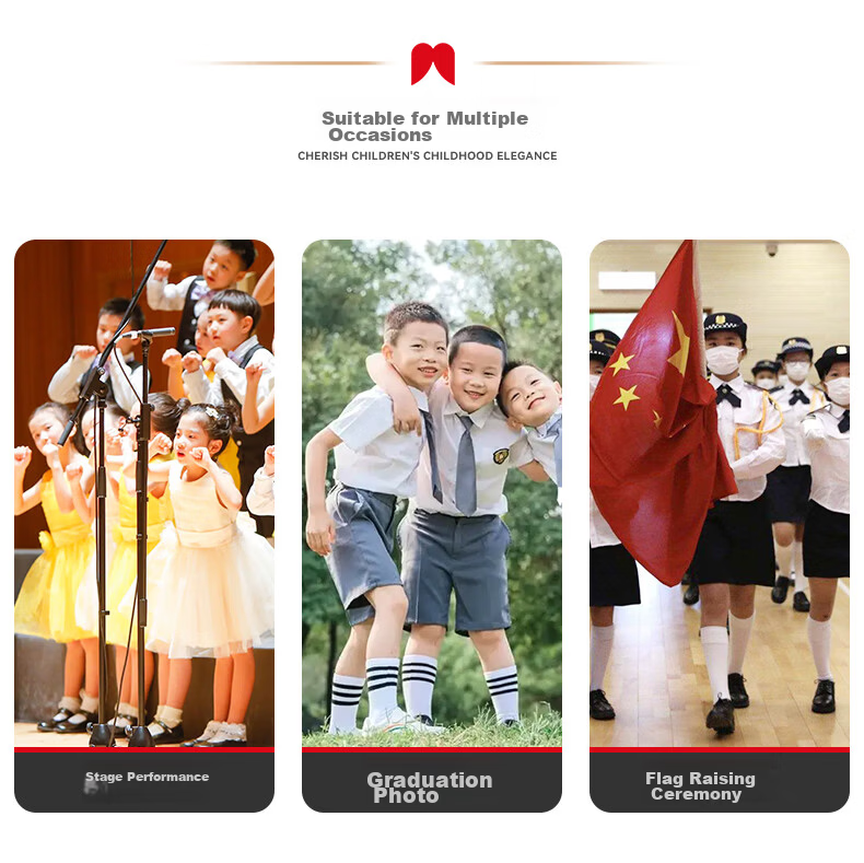 Aokang Boys Soft Sole Non-Slip Leather Shoes Summer New Black British Style Student Children Large Kids Single Shoes 4