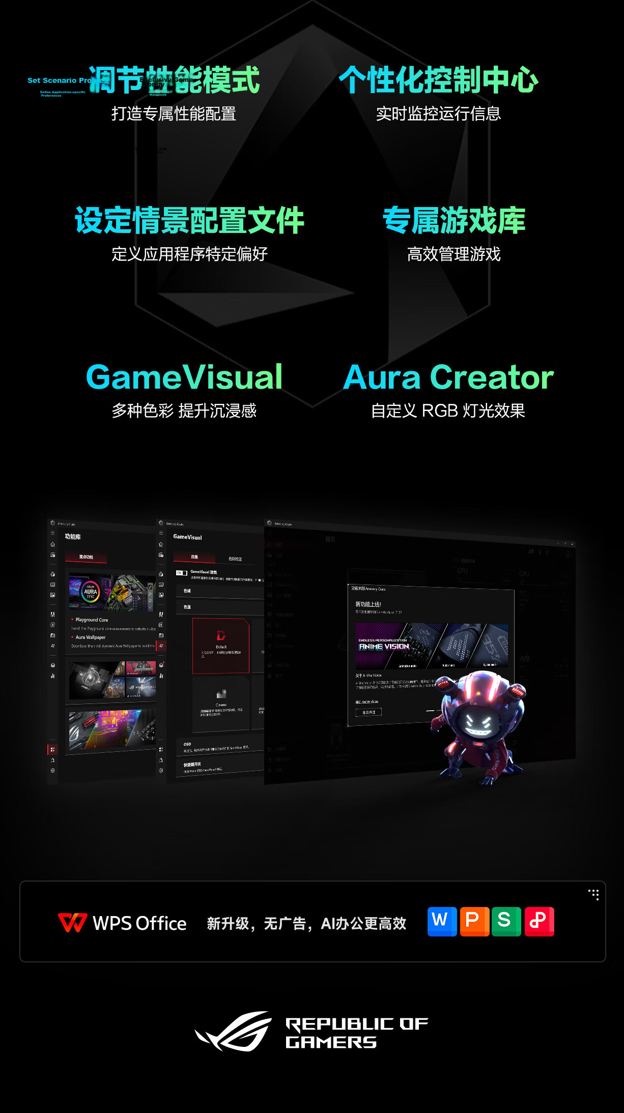 ROG Gunslinger 10 Plus Core U9 18-inch Gaming Laptop (U9 290HX Plus 32GB 1TB RTX5070 2.5K 300Hz) 23