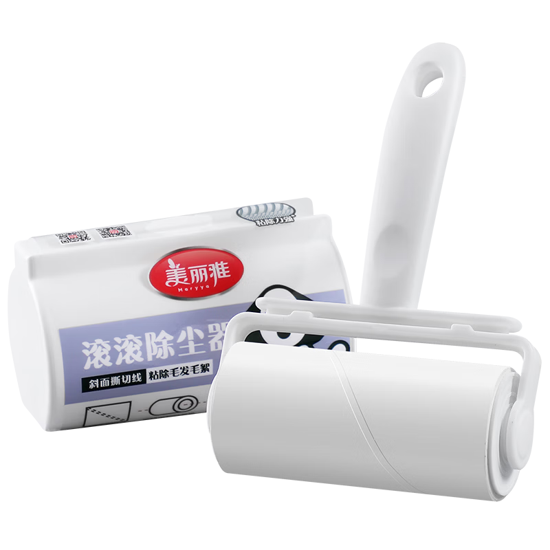 MARYYA Lint Roller Replacement Paper Refill 2 Rolls 60 Sheets Sticky Pet Hair Remover for Clothes