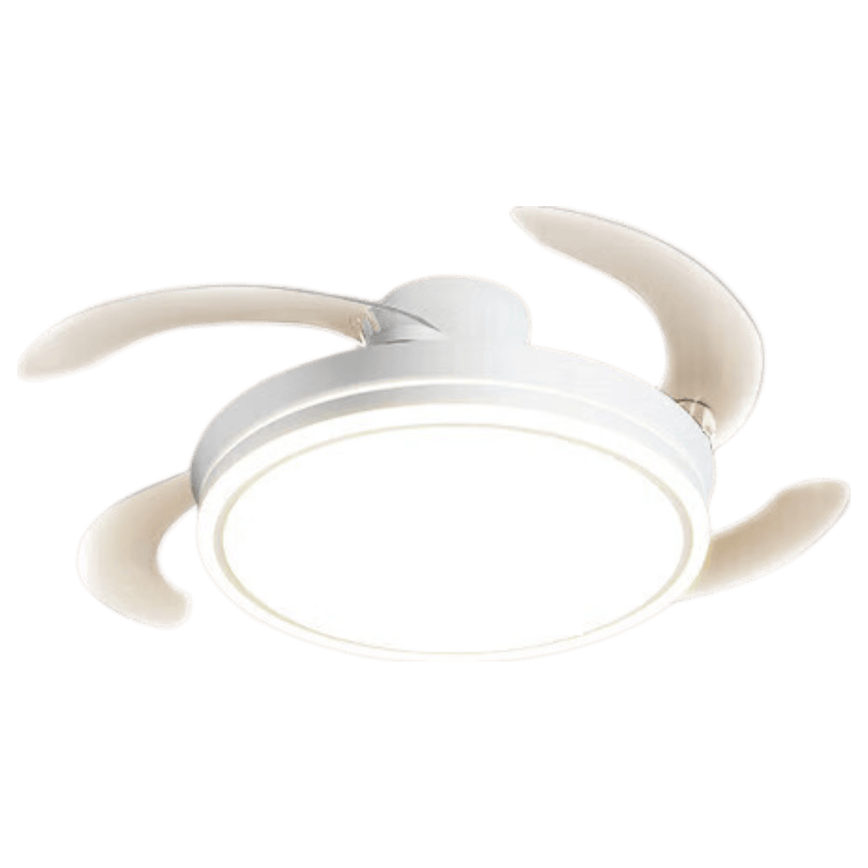AOC 42-inch Ceiling Fan Light with Pure Light Source for Dining Room, Living Room, Bedroom - Integrated Ceiling Fan Lamp with Installation Included