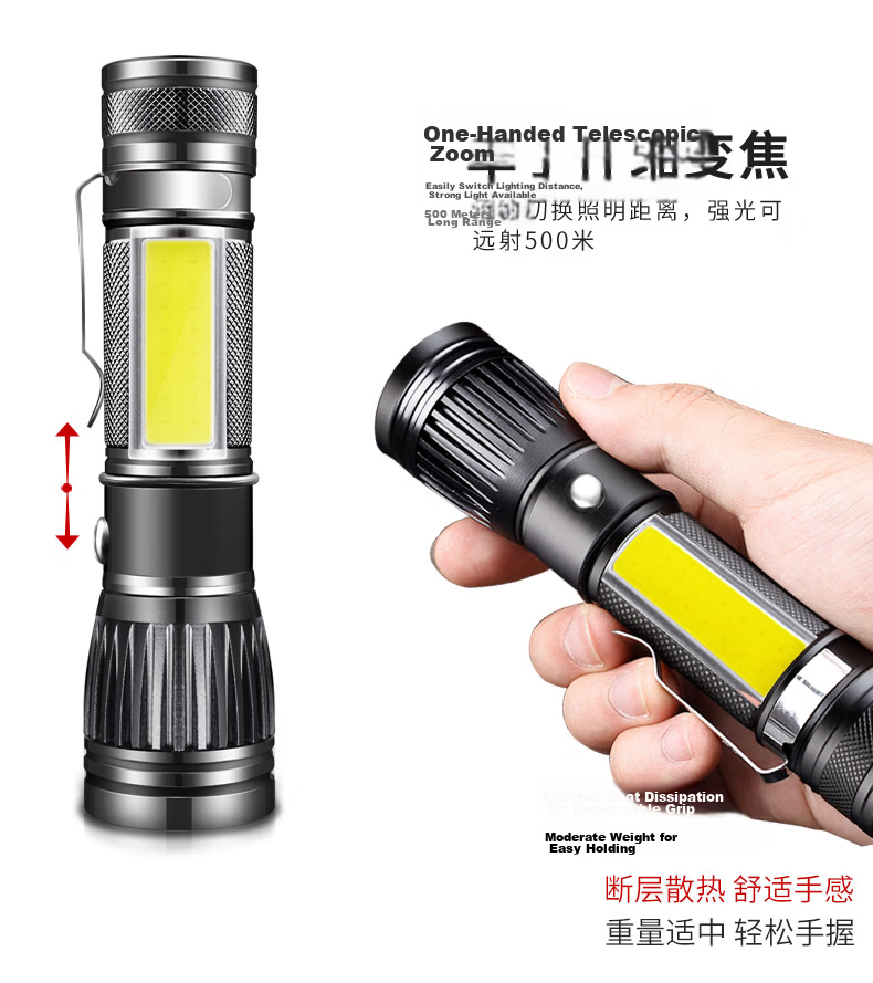EWPLIRE WASP Kids Bicycle Light Night Riding Bright Front and Rear Mountain Road Bike Flashlight Tail Light 6