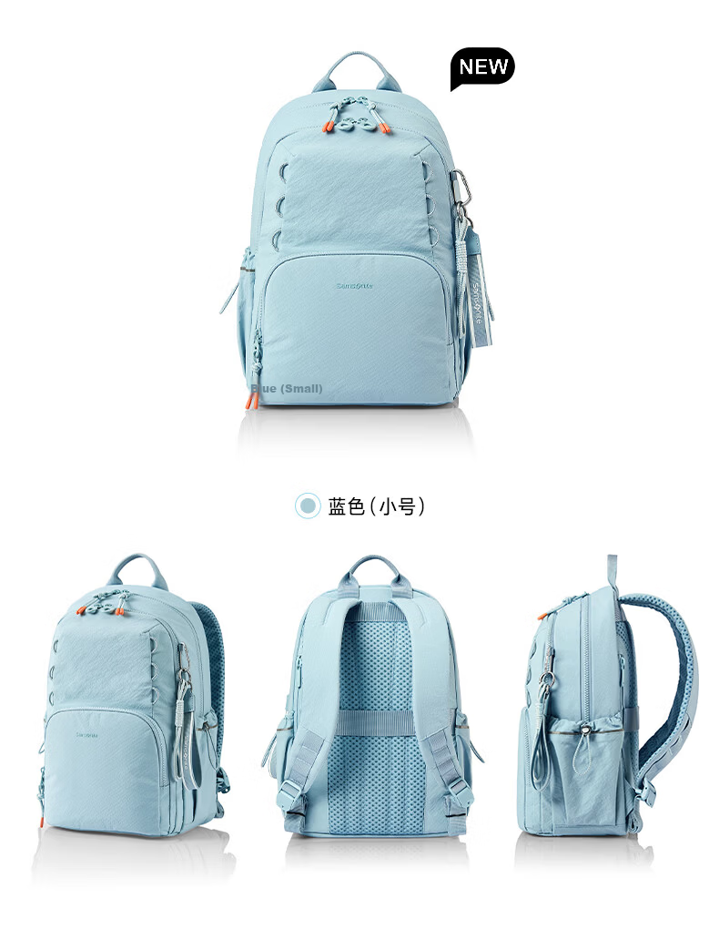 Samsonite Women's Backpack Outdoor Casual Urban Commuter School Bag NY6 Blue New Arrival Back-to-School Gift 11
