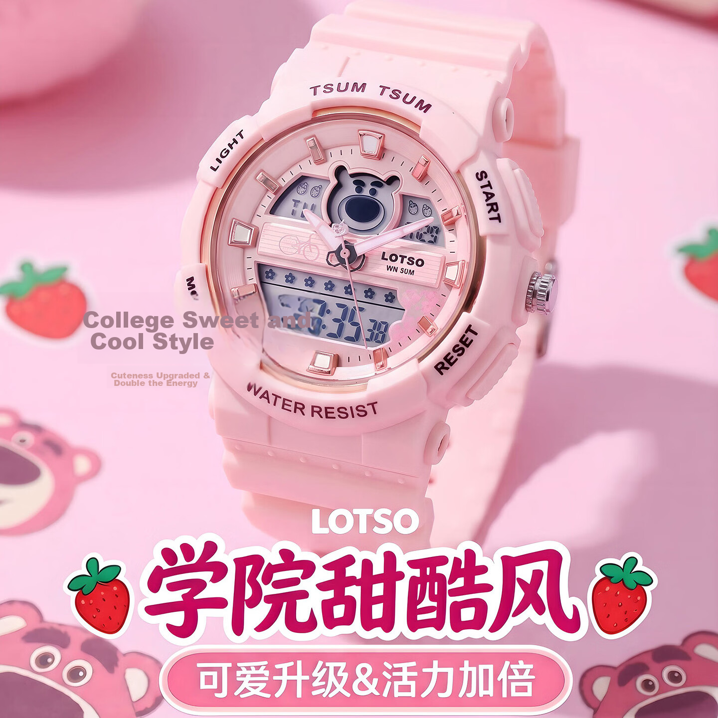 Disney Student Watch for Girls, Children’s Time-Only Exam Watch for Middle and High School Students