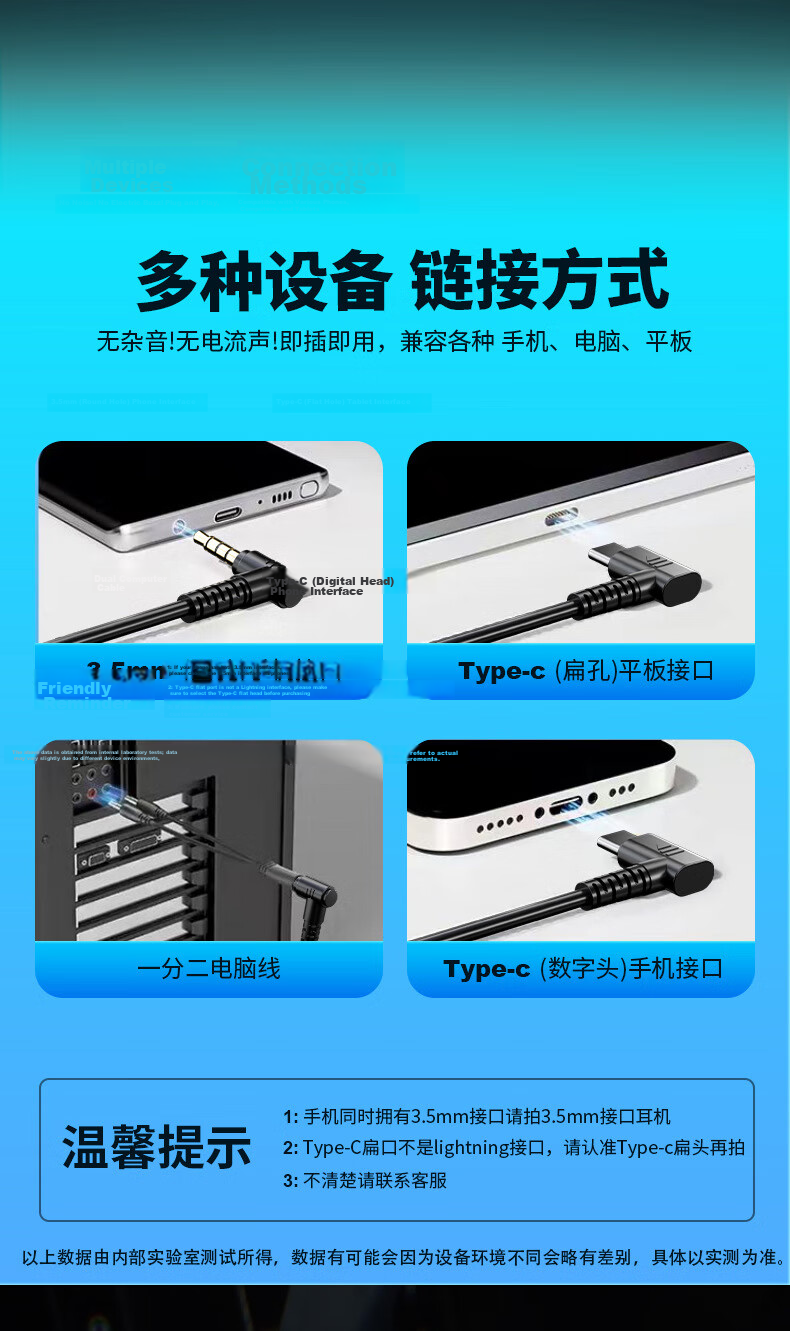 Zhiguozhe [Hot Sale 10 Million+] Wired Gaming Earphones Type-C In-Ear 2026 Latest Dedicated Sound Positioning Computer Microphone 2-in-1 HiFi Delta 11