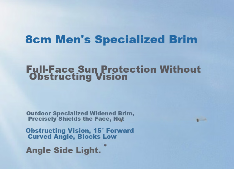 Beneunder Men's Baseball Cap, Sports Visor Hat, Sun Protection Hat, Fashionable And Versatile UV-Resistant AS019 6
