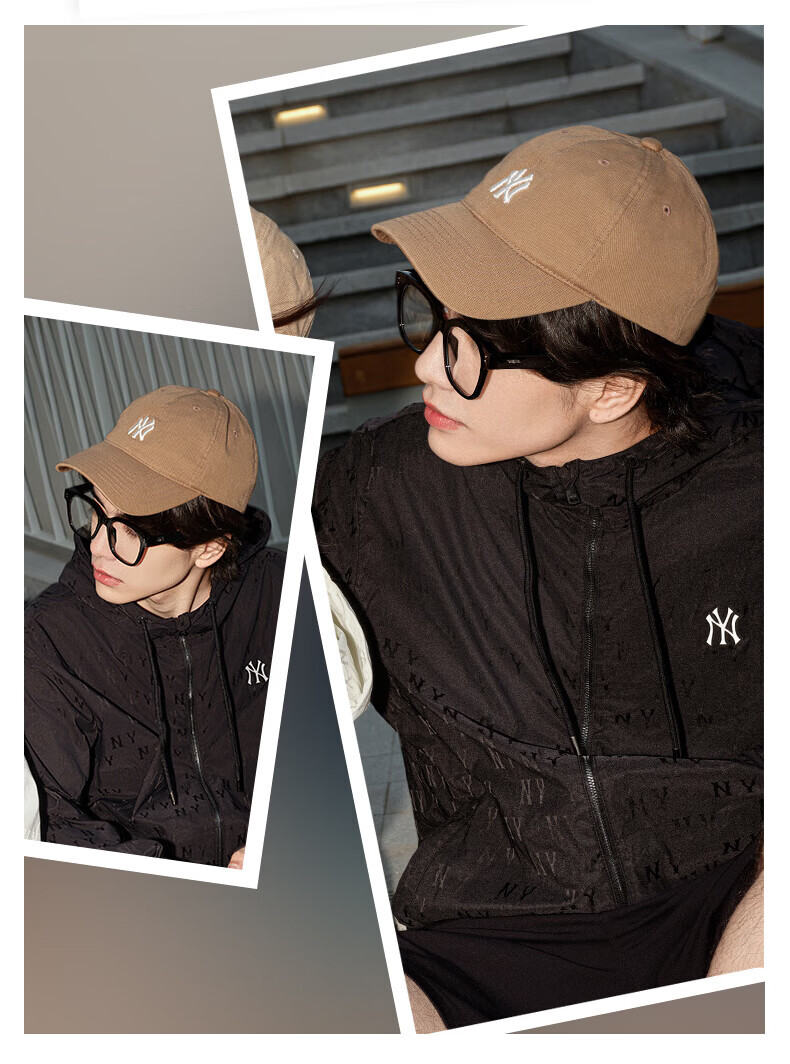 MLB Baseball Cap for Men And Women, Couples' Soft Top Visor Hat, Casual Sports Cap for All Seasons, 3ACP7701N-50BGS 22