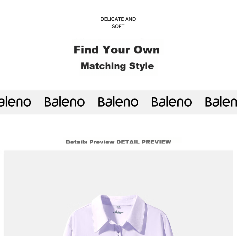 Baleno UPF50+ Women's Sun Protection Shirt Summer 2026 Ice Silk Cooling Breathable Loose Casual Commuting Versatile Elegant Jacket 13