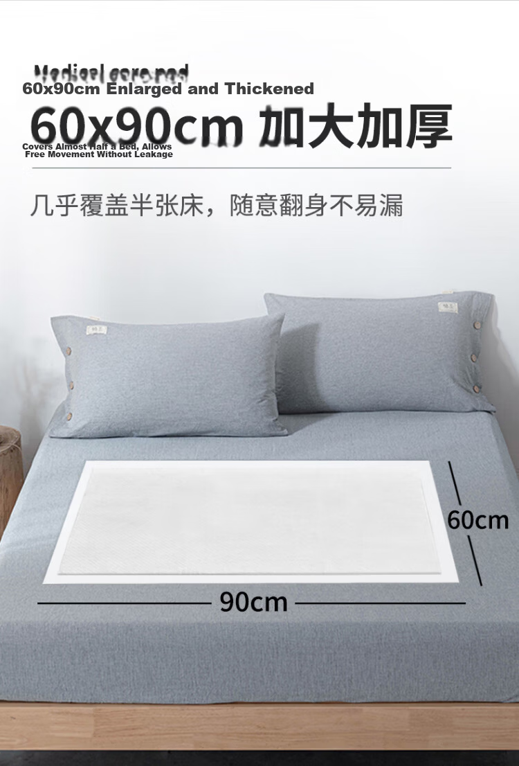 Haishi Hainuo Medical Care Pads 60x90cm 120pcs Maternity Disposable Sanitary Pads Incontinence Pads Care Pads 3