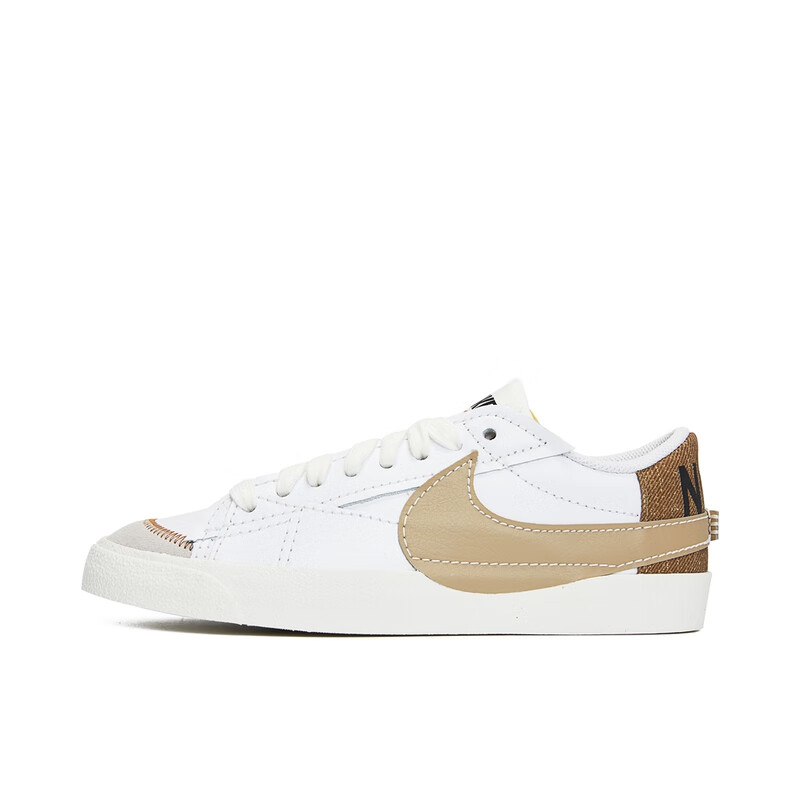 耐克nike 男子 板鞋 blazer low77 jumbo 运动鞋 dz2772-121 码 米