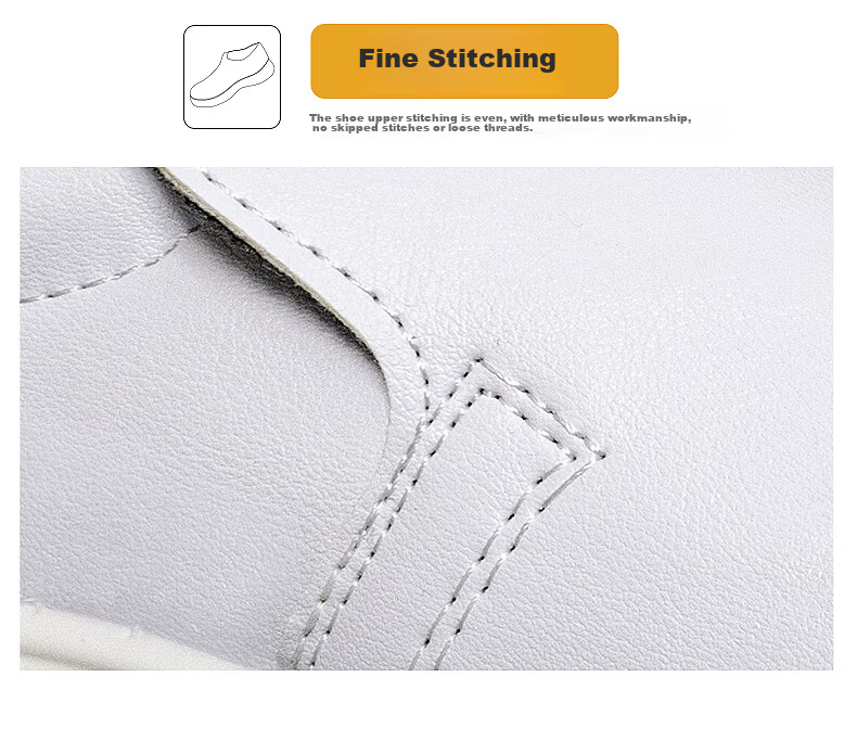 Mulang Anti-Static Safety Shoes Steel Toe Dust-Free Shoes Food Factory Electronic Workshop Professional Non-Slip Work Shoes White Size 42 15