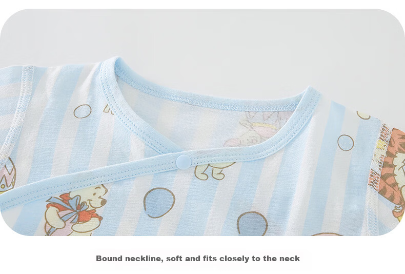 Disney Baby Summer Thin Cotton Bodysuit Newborn Unisex Romper Crawling Suit 13