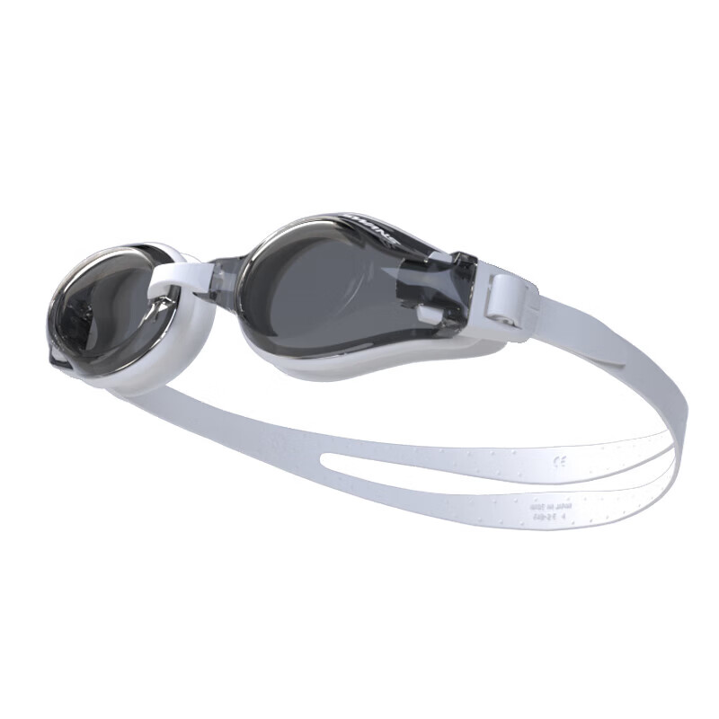 SWANS Swimming Goggles Japanese Imported Waterproof Anti-Fog HD Prescription Large Frame Unisex FOX1-3 Black White