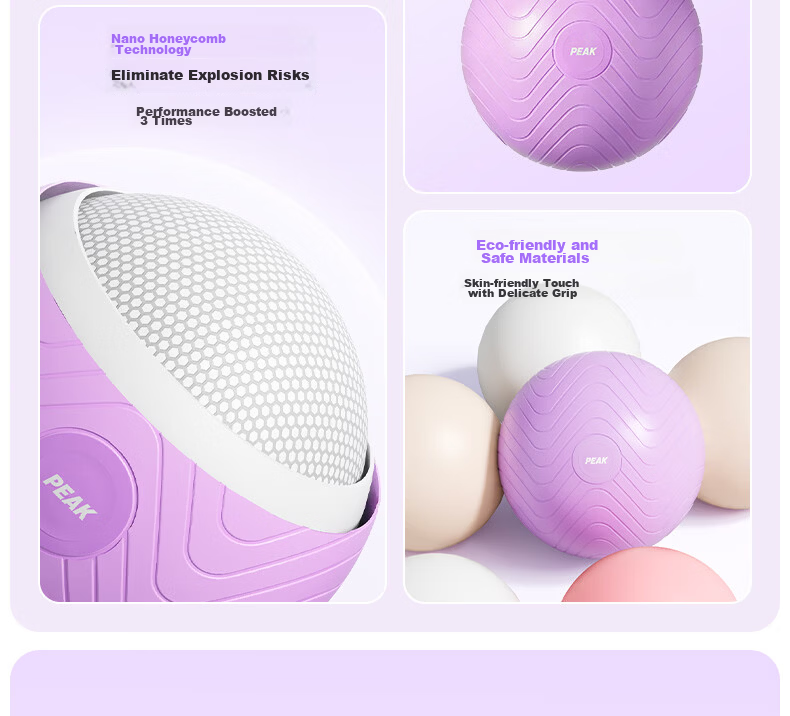 Peak Octopus Pelvic Floor Training Yoga Ball Pilates Hanging Abdominal Repair Fitness Core Stabilization Ball 4