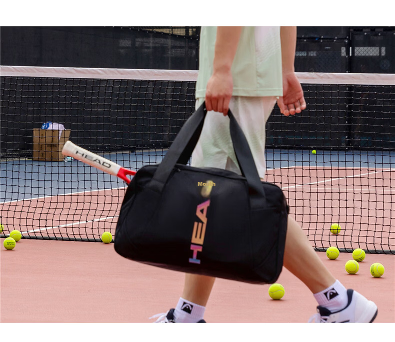 HEAD Badminton Bag Wet and Dry Separation Travel Bag Men's Handheld Sports Bag Fitness Bag Luggage Bag Women's Swimming Bag 7