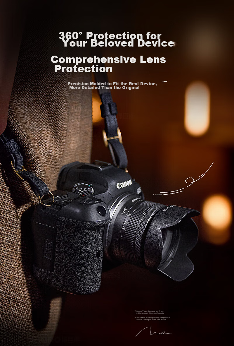 Llano Camera Lens Hood, Compatible with Canon RF 50mm F/1.8 STM, Fixed Focus Small Phlegm Cup, 43mm Lens Hood, for R7 R10 R50 RP Accessories, Alternative to ES-65B 3