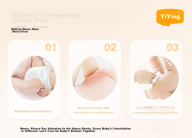 Yiying Fruit Mild Acid Pull-Up Diapers XXXXL 60, Baby Diapers, Ultra-Thin Breathable, [No Melamine Detected] 6