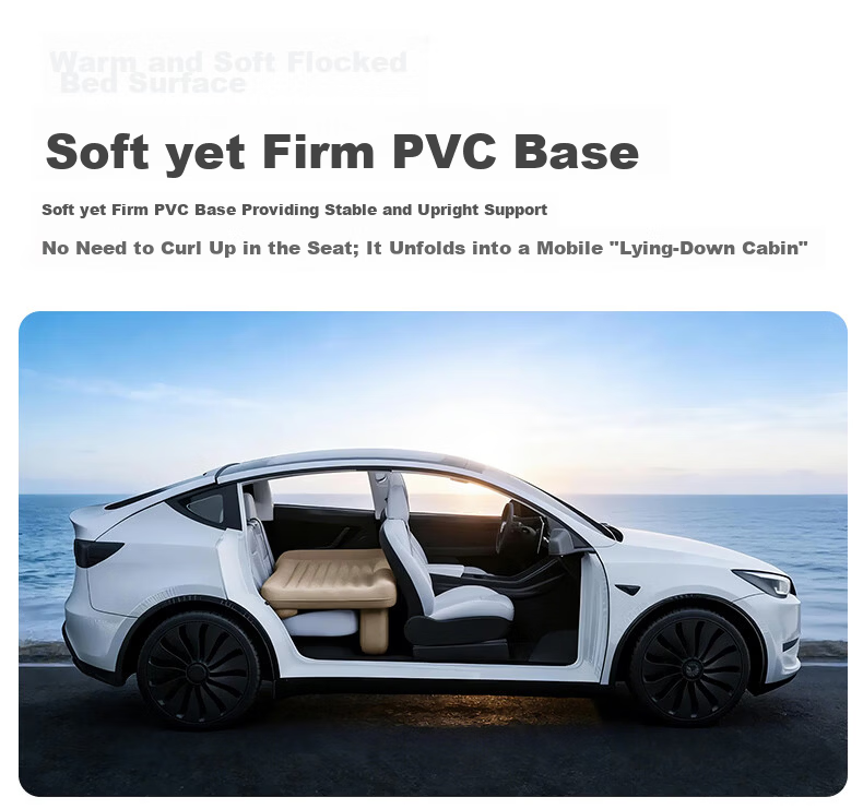 Uncle Snail Thickened Car Rear Seat Sleeping Mat Foldable Mattress SUV Vehicle Bed Long-Distance Rear Seat Sleeping Aid 9