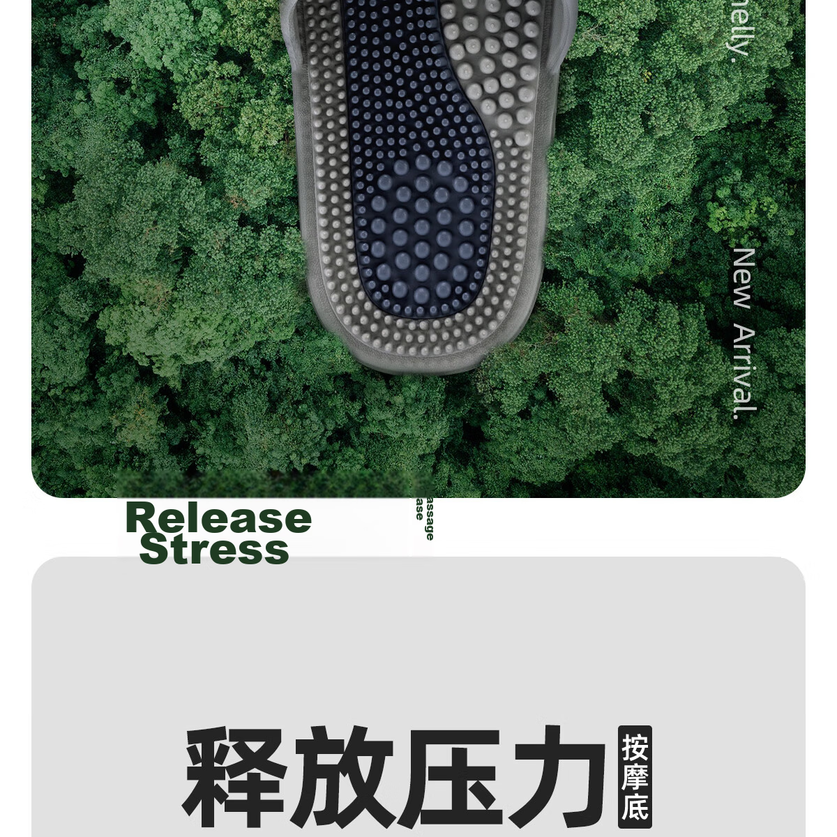 Lidani Granule Massage Slippers Men's Indoor Home Non-Slip Couple Women's Bathroom Men's Cool Slippers 2
