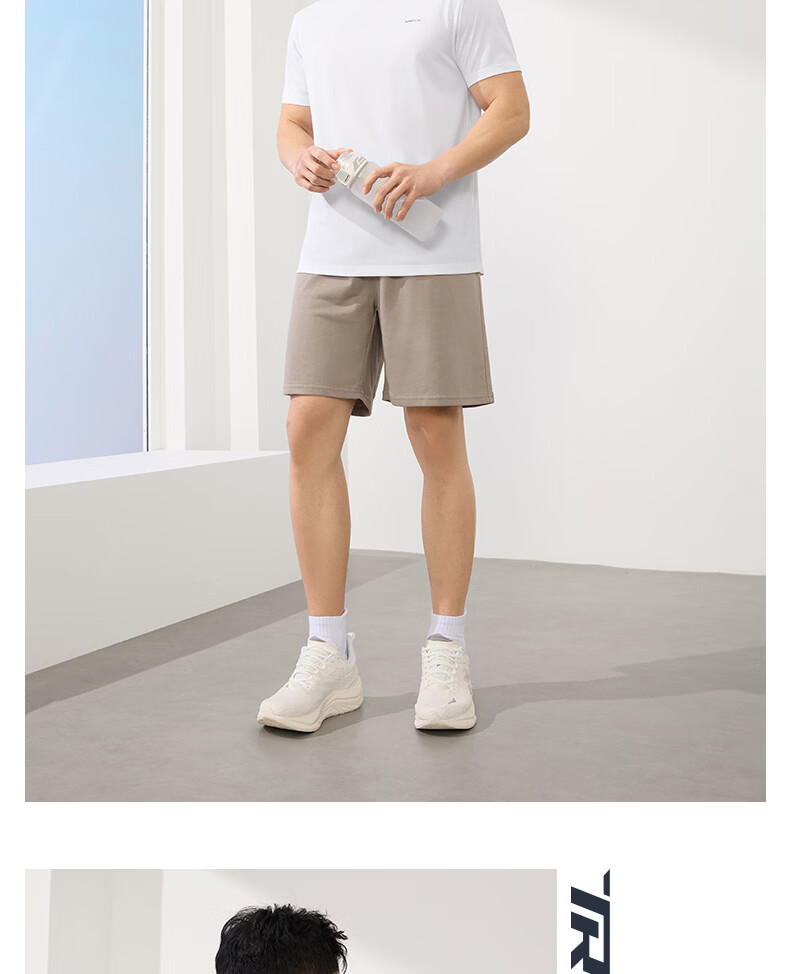 361° Men's Short-Sleeve T-Shirt, Summer Quick-Dry Sports Running Loose-Fit Fitness Casual Men's Tee Clothing 652524113H-2 59